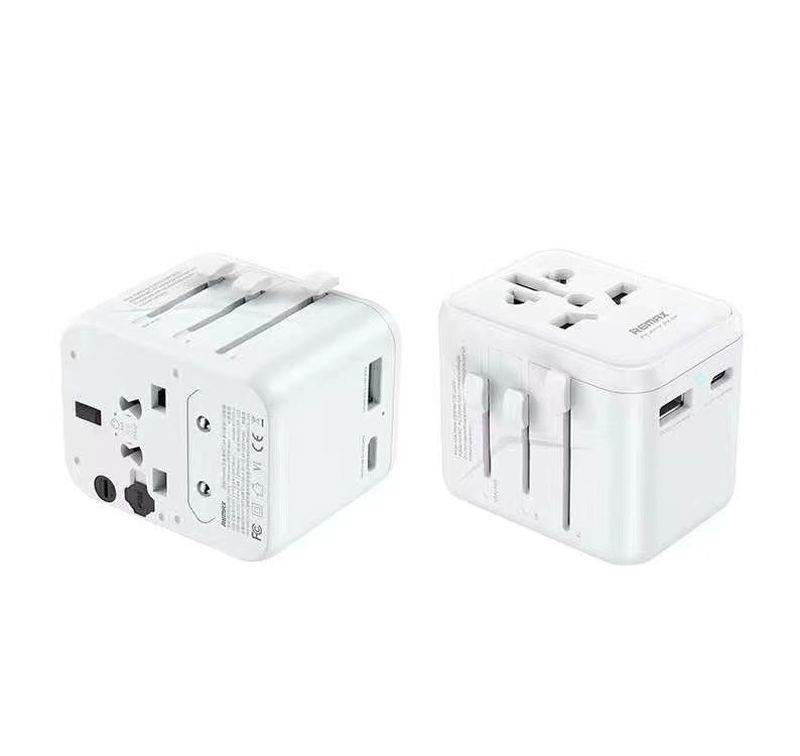 TRAVEL CHARGER REMAX ASTRO SERIES RP-U23 EU/CN/US 2.4A WHITE