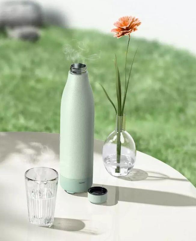 THERMOS WITH WIRELESS SPEAKER 500ML RB-M5 BLUETOOTH 5.0 GREEN/GREEN
