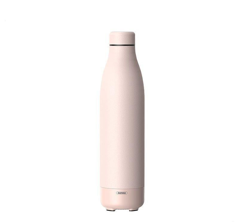 THERMOS WITH WIRELESS SPEAKER 500ML RB-M5 BLUETOOTH 5.0 PINK/PINK