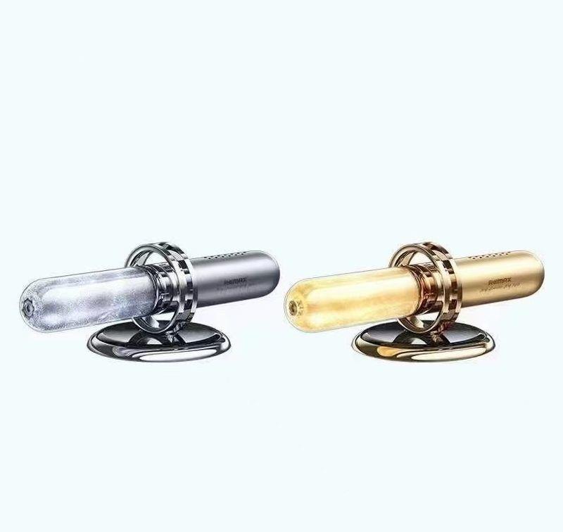CAR AIR FRESHENER REMAX TIMEGLASS RM-C12 SILVER