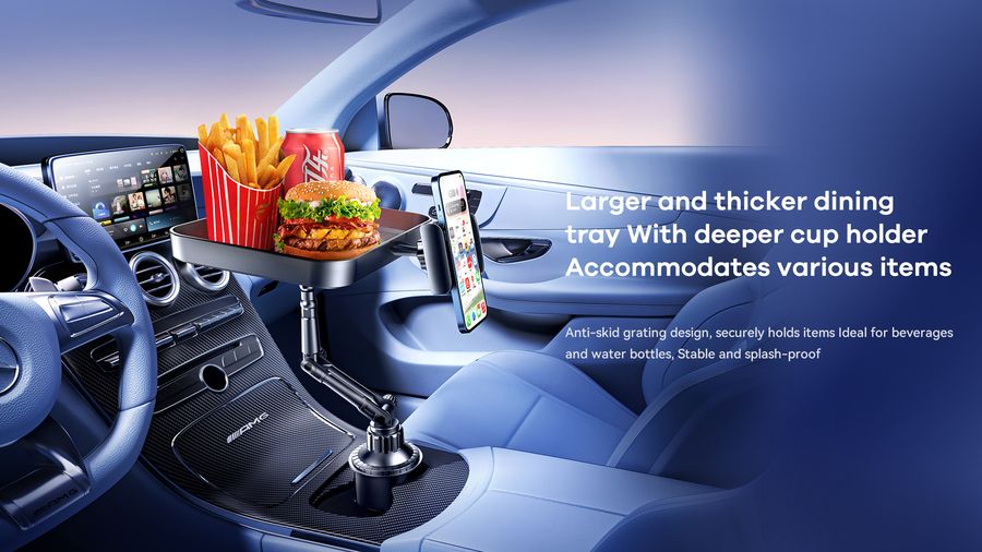 REMAX CAR HOLDER RM-C48 WITH CUP HOLDER BLACK