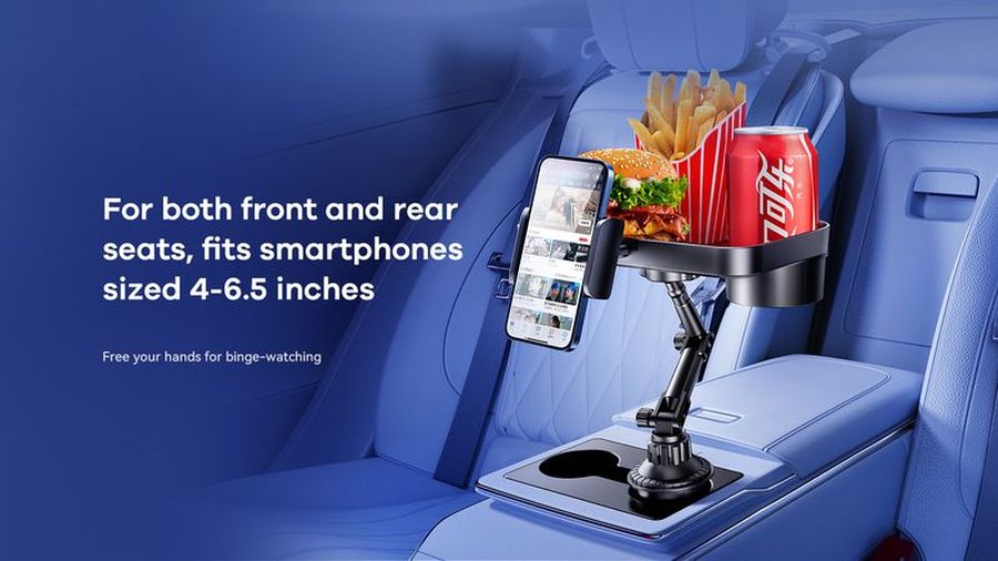 REMAX CAR HOLDER RM-C48 WITH CUP HOLDER BLACK