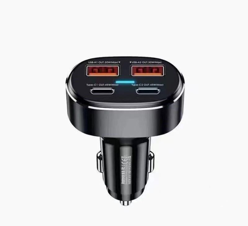 CAR CHARGER REMAX DUKE 75W PD+QC 2C+2A RCC 329 FAST CHARGER