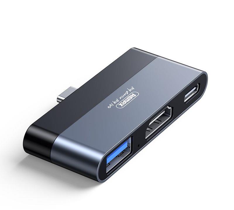 DIVIDER REMAX HDMI/USB/USB-C 4K RP-U15