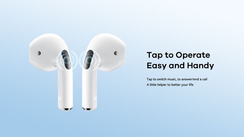 REMAX BLUETOOTH EARPHONES TWS W6 BLACK BT 5.3