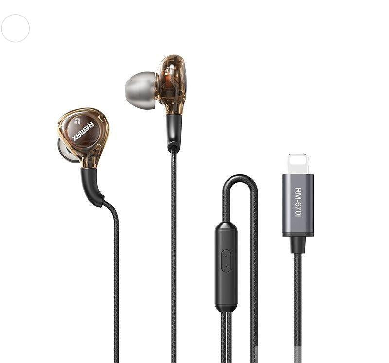 HEADPHONES REMAX RM-670i BLACK