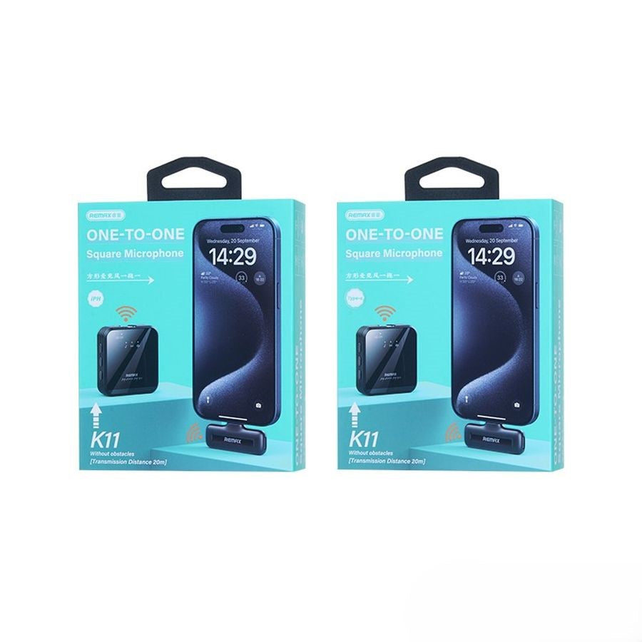 REMAX MICROPHONE K11 WITH CLIP USB-C BLACK