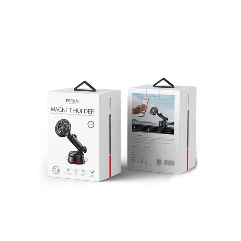 YESIDO MEGNETIC CAR HOLDER C266 MAGSAFE BLACK