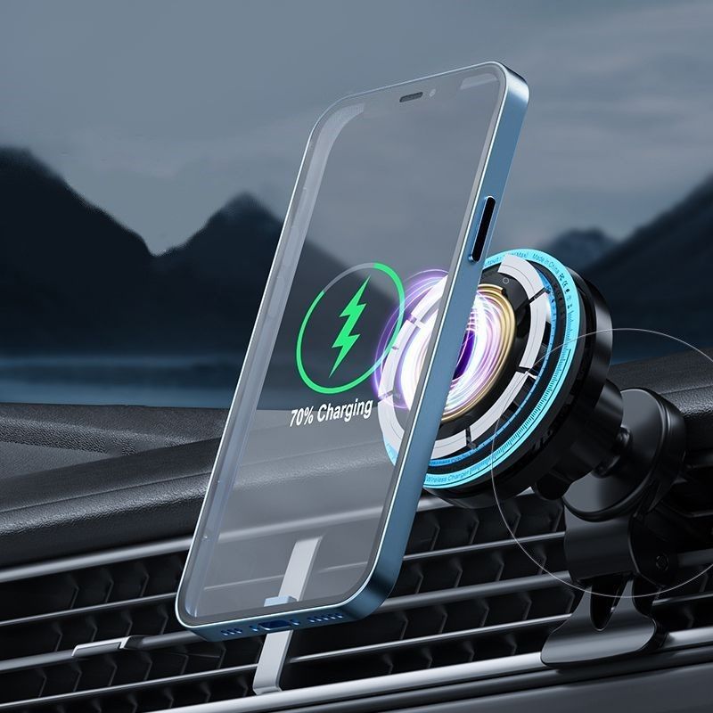 CAR HOLDER T-PHOX iMAG MAGNETIC WIRELESS TRANSPARENT