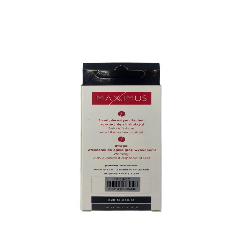 BATTERY MAXXIMUS IPHONE 5S/5C 1600mAh