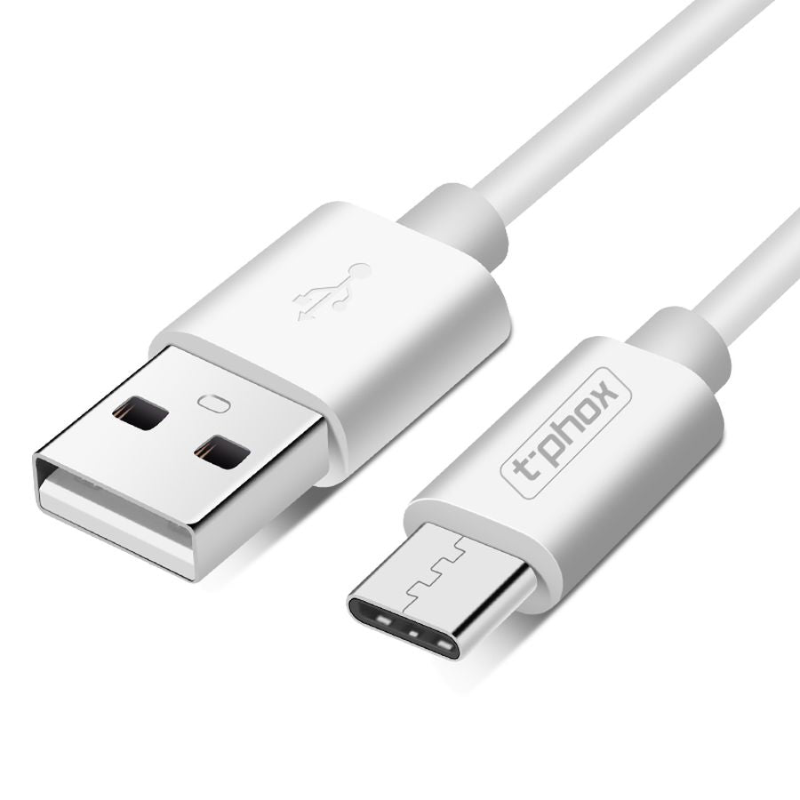 T-PHOX CABLE EXCEED USB-C WHITE 1M