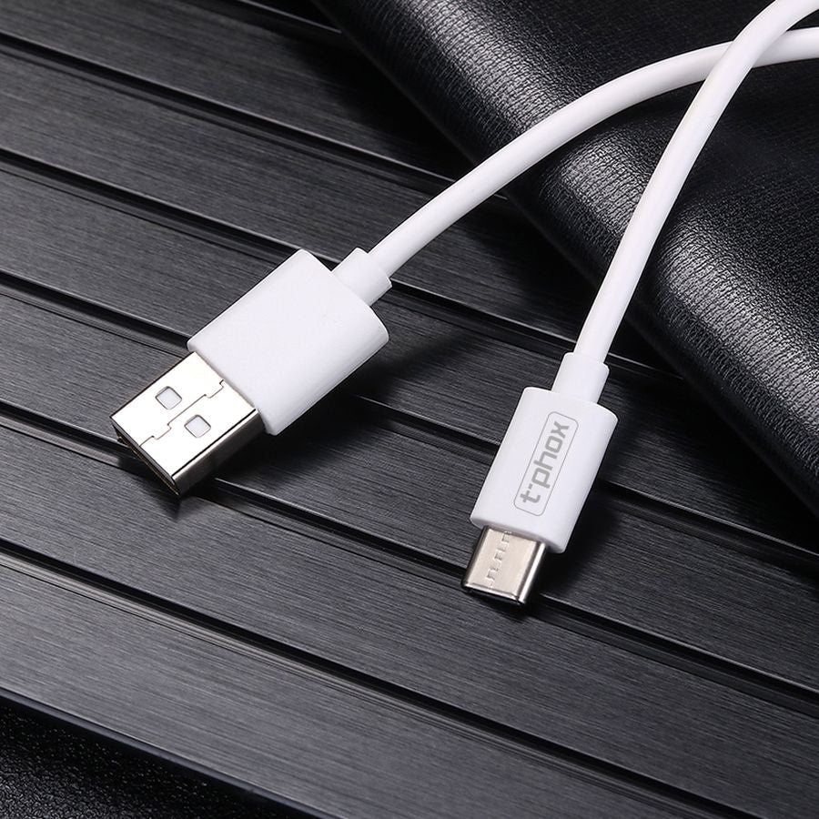 T-PHOX CABLE EXCEED USB-C WHITE 1M