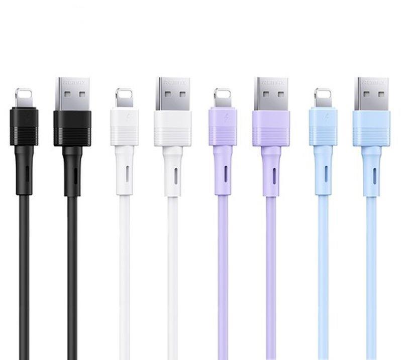 CABLE REMAX LEYA SERIES RC-C093 2,4A USB/LIGHTNING BLACK