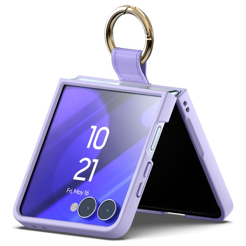 MERCURY GOLD RING CASE SAMSUNG GALAXY Z FLIP7, LILAC PURPLE