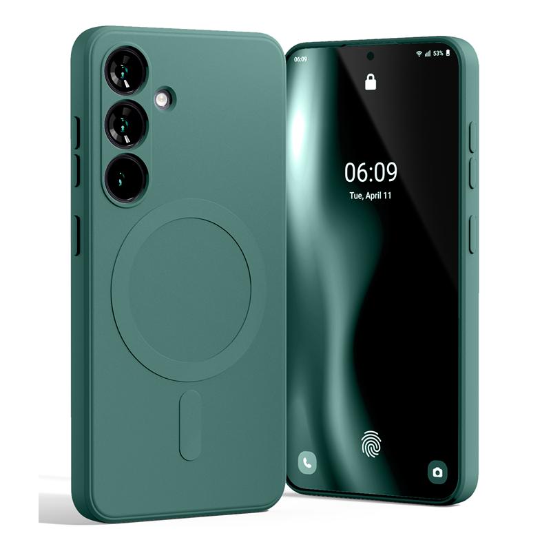Mercury Semi-Silicon Magsafe Samsung Galaxy A37 GREEN