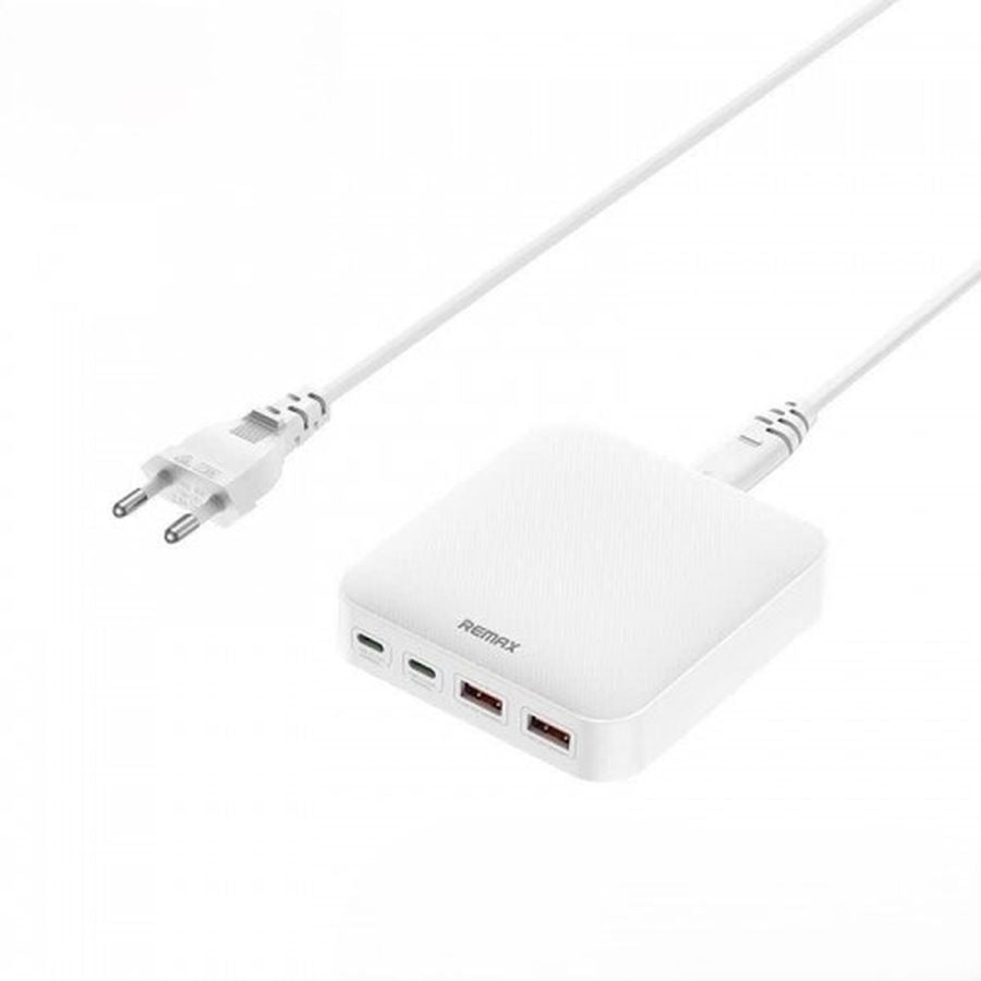 REMAX DONGFENG TRAVEL CHARGER 65W RP-U183 GaN PD QC WHITE