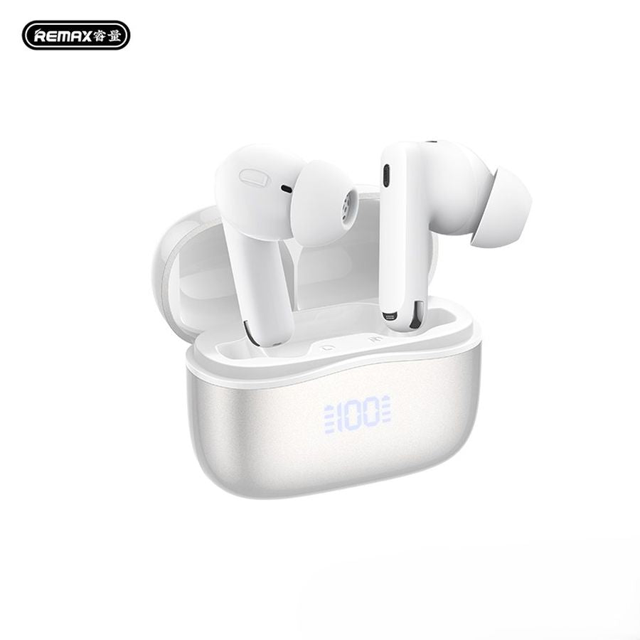 REMAX BLUETOOTH HEADPHONES TWS JZ01 5.4 ANC ENC WHITE