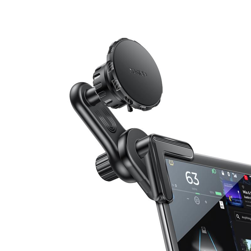 YESIDO MAGNETIC CAR HOLDER C212 ON THE CORNER OF THE SCREEN BLACK