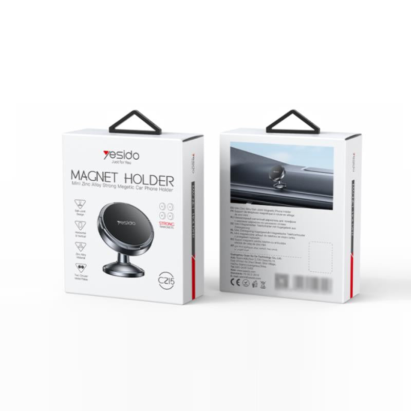 YESIDO MAGNETIC CAR HOLDER C215 BLACK