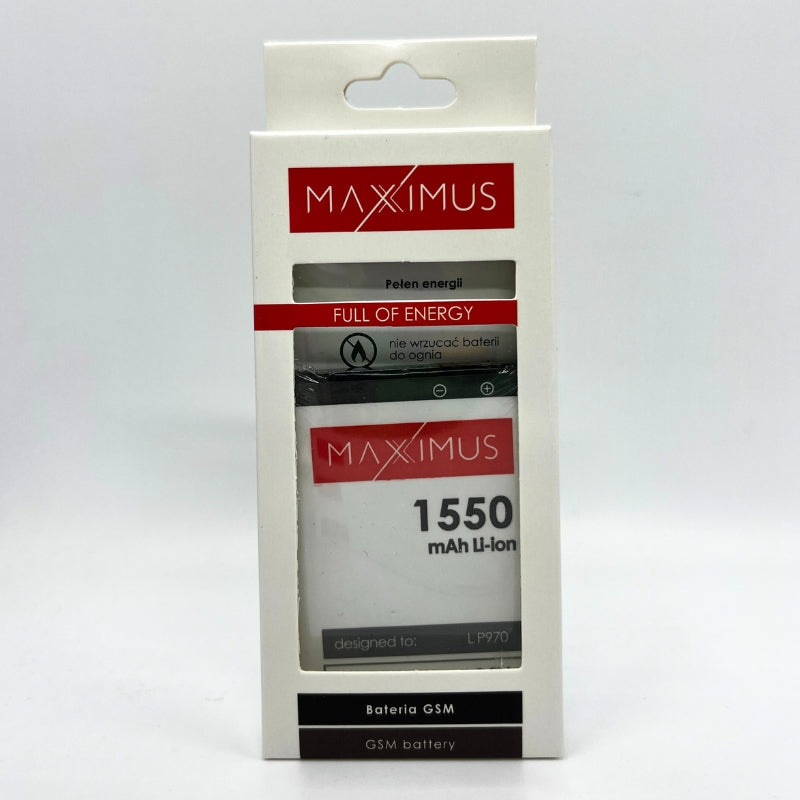 BATTERY MAXXIMUS LG P970 1700mAh BL-44JN