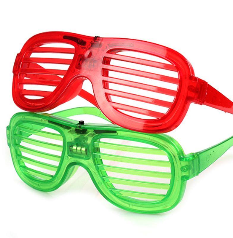 LED GLOWING GLASSES RED