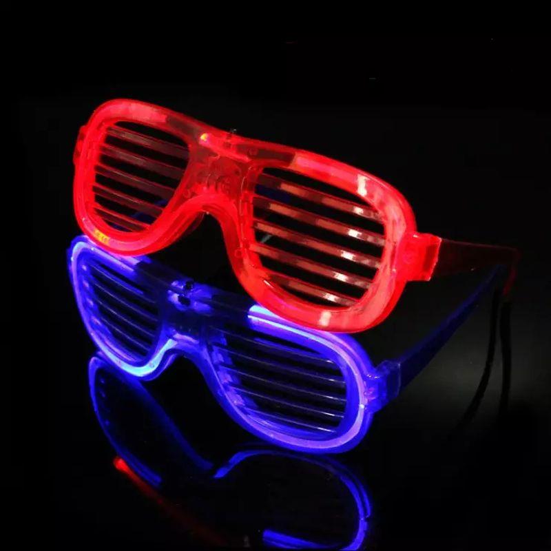LED GLOWING GLASSES BLUE