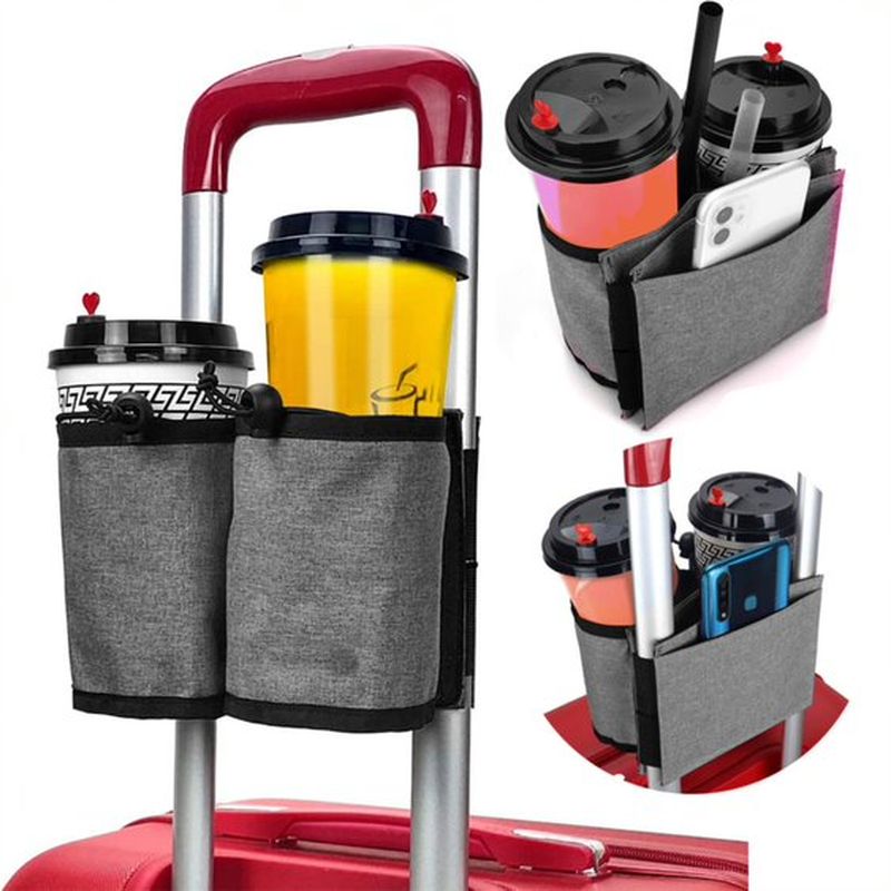 LUGGAGE CUP HOLDER BLACK