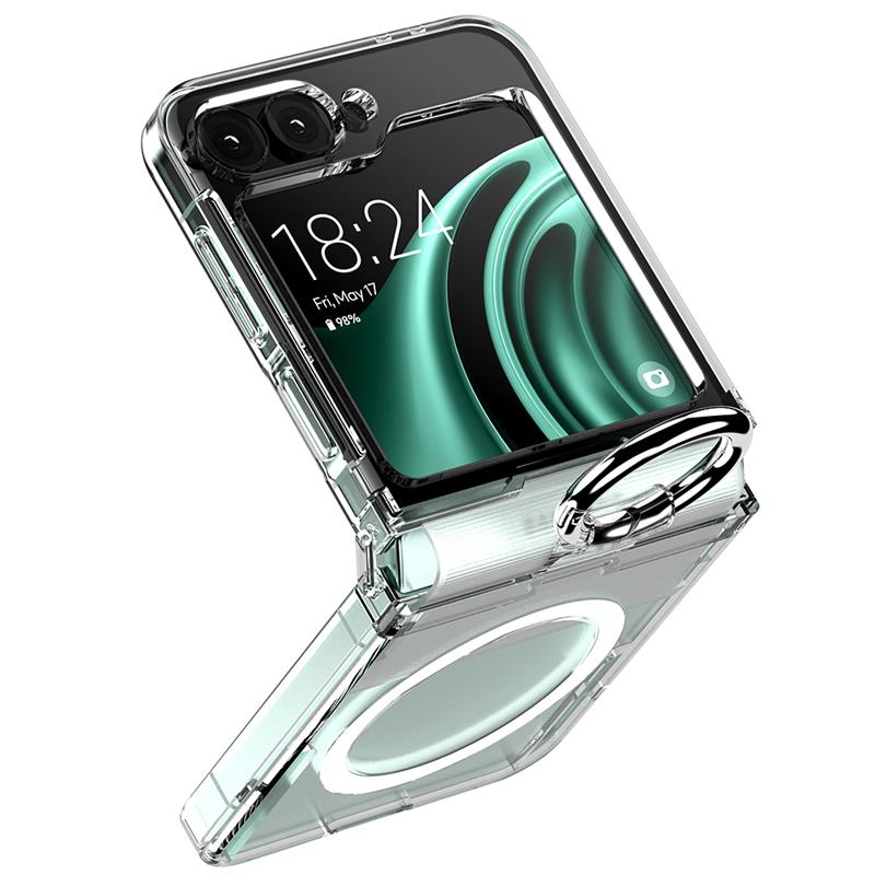 MERCURY MAGSAFE PRO RING SAMSUNG Z FLIP 6 / Z FLIP7 FE, CLEAR