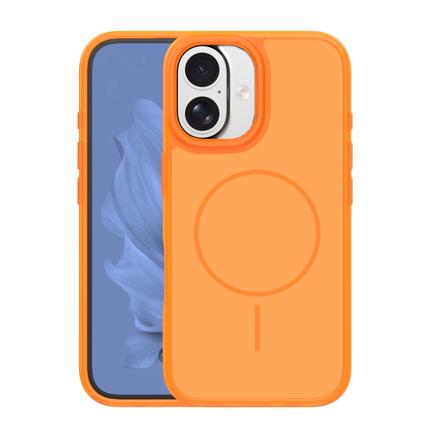 Coque Frame Thin Mag TFO iPhone 16 6,1" orange