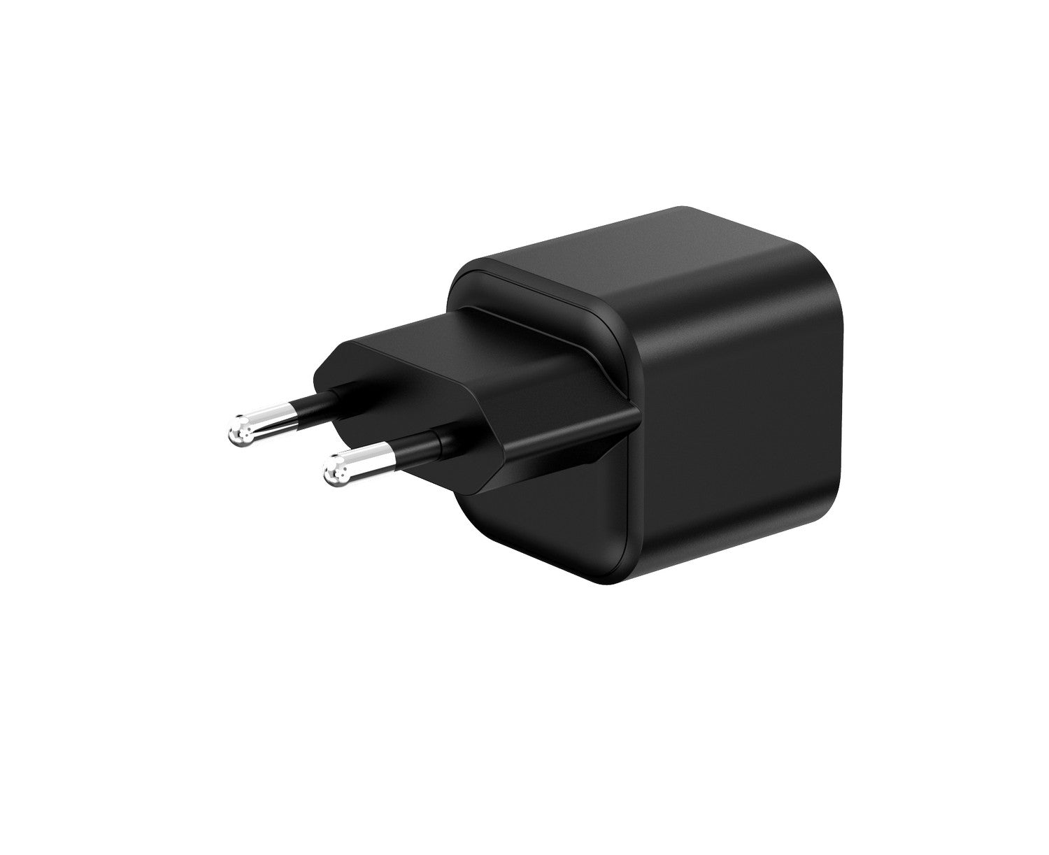 Setty wall charger USB-A + USB-C 20W LSGaN-AC-201 black