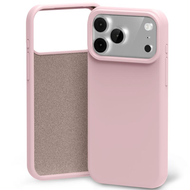 Etui Mercury Silicone do iPhone 17 Pro Max / 18 Pro Max różowo-piaskowy
