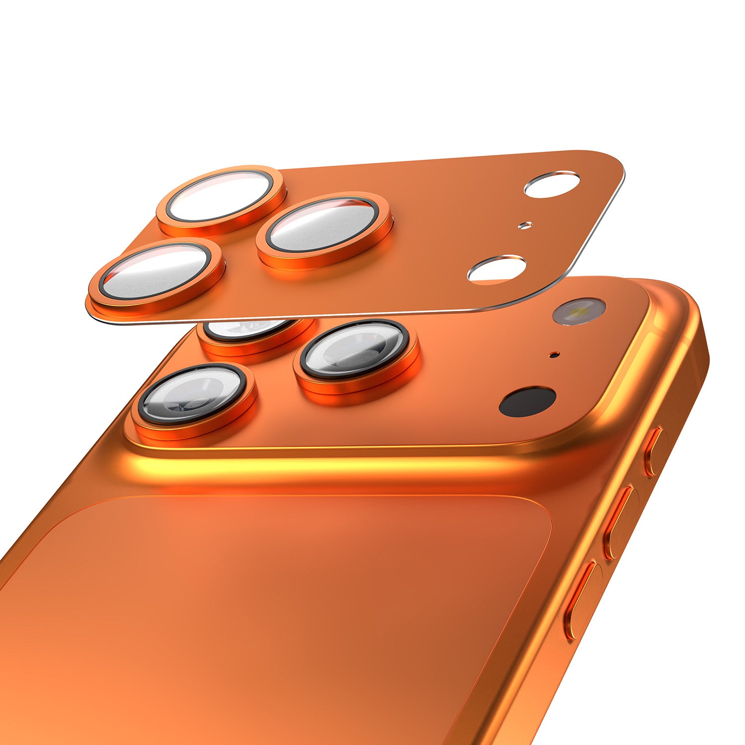 Verre Trempé Objectif Camera Etteri iPhone 17 Pro Max Orange