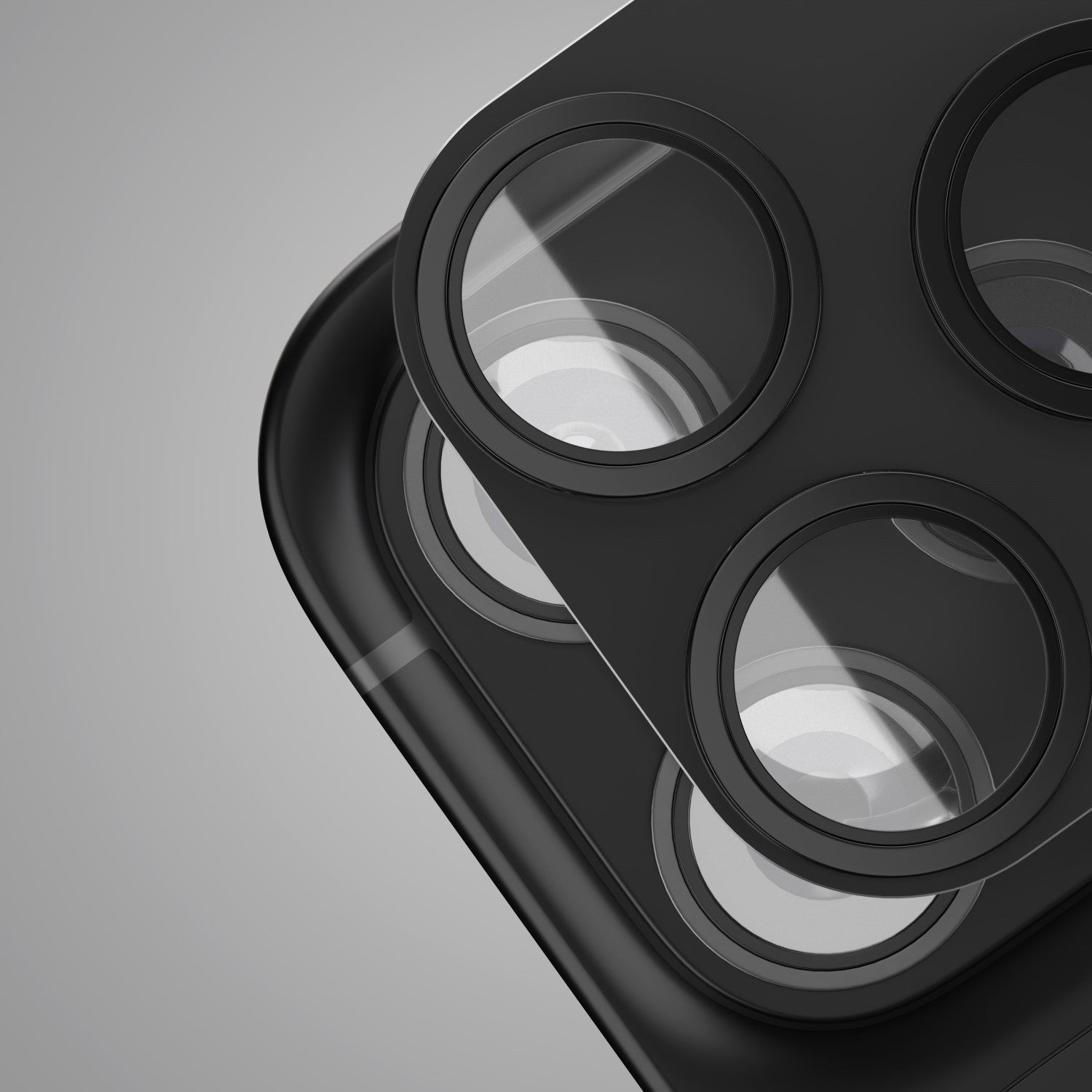 Verre Trempé Caméra Etteri iPhone 17 Pro Noir