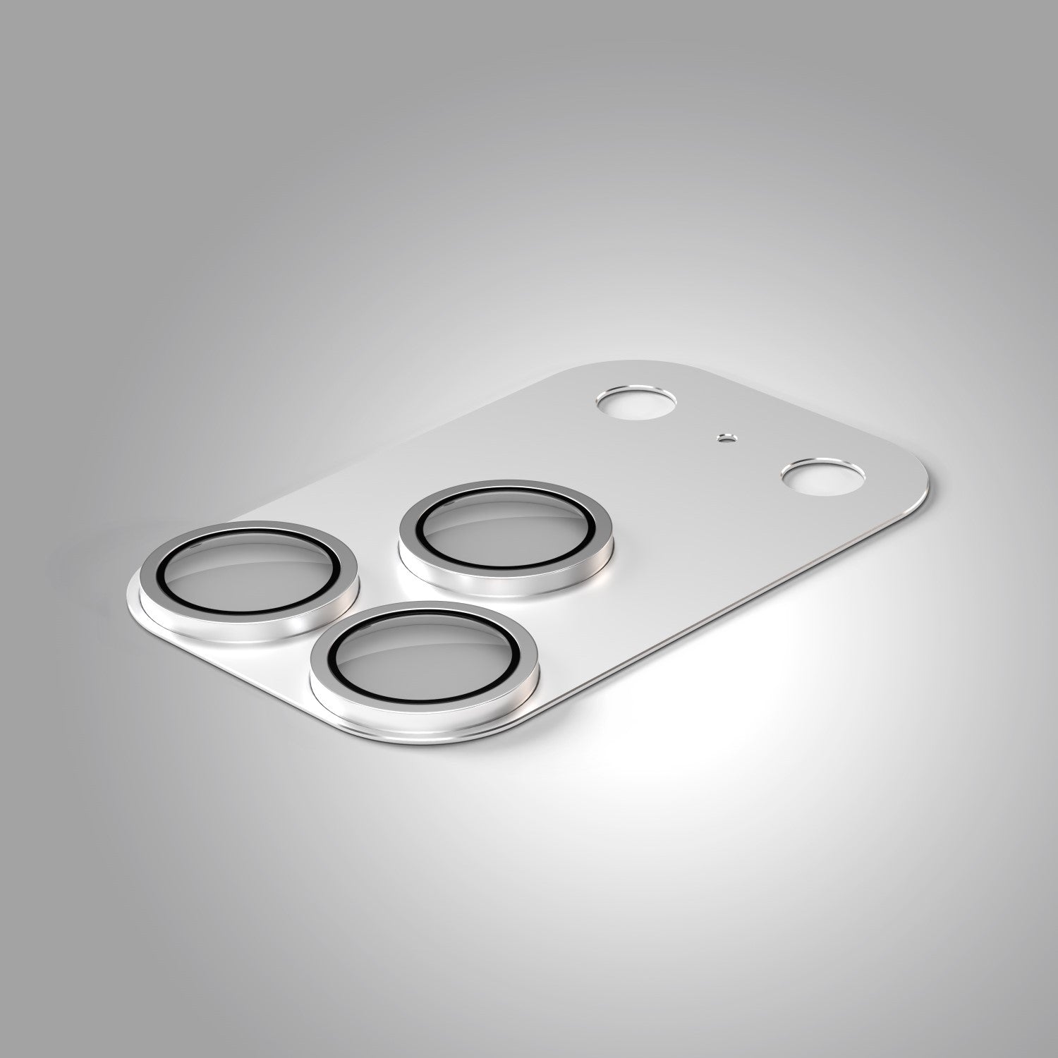 Verre trempé intégral objectif iPhone 17 Pro Max argent Etteri