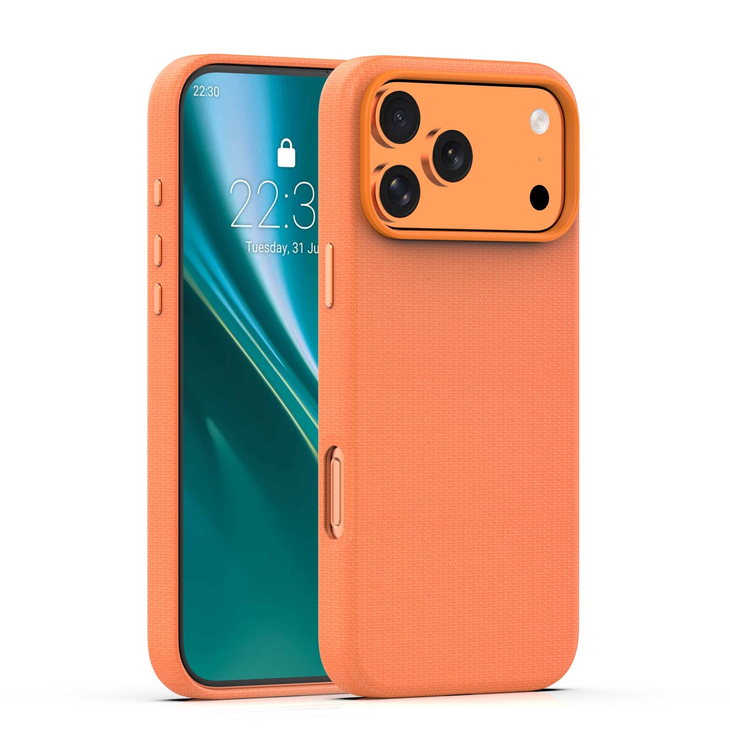 Coque Etteri Elegant Mag iPhone 17 Pro orange