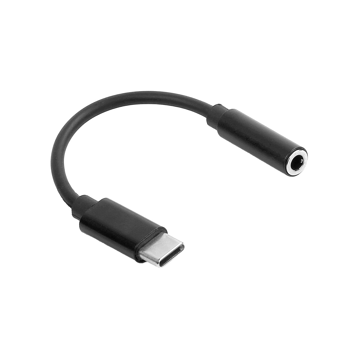 Maxlife adapter audio MXJC-02 jack 3,5 mm - USB-C black