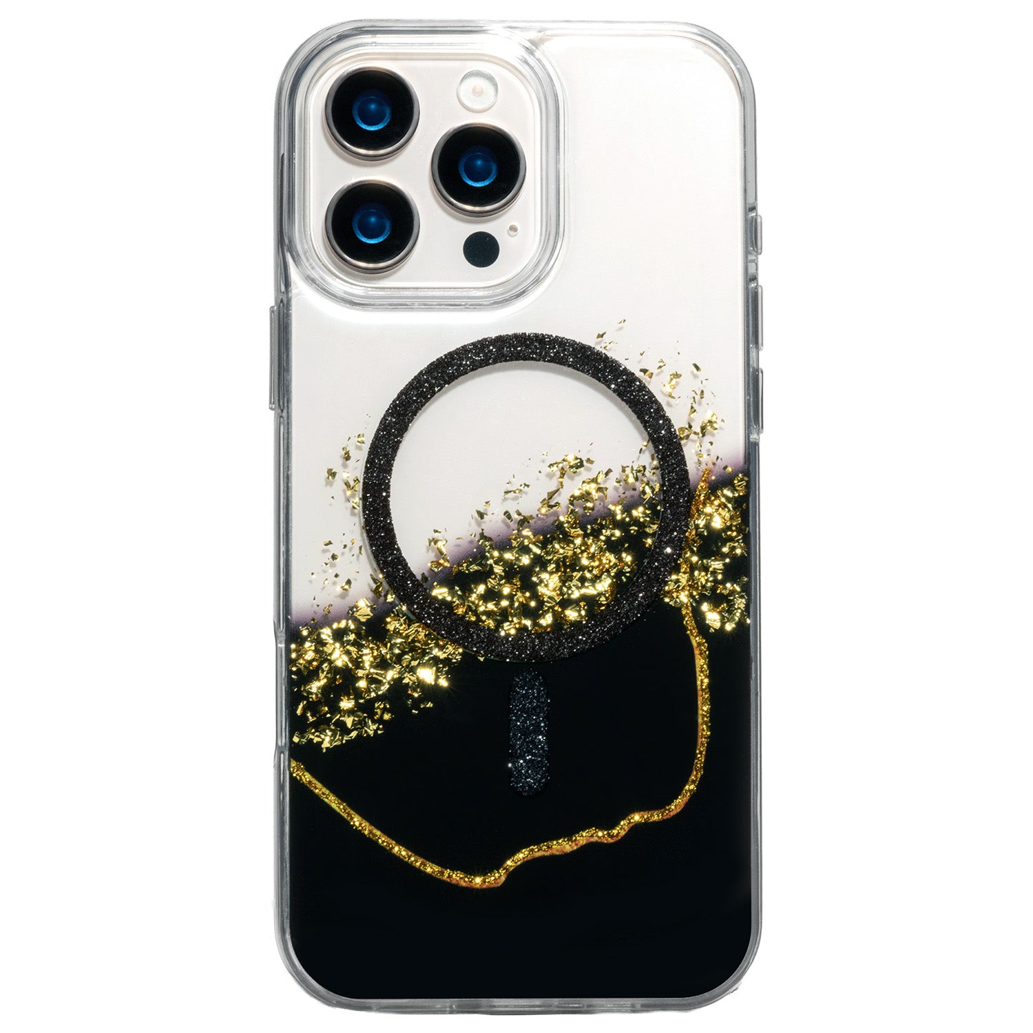 Coque Epoxy Mag pour iPhone 13/14 — Noir MagSafe