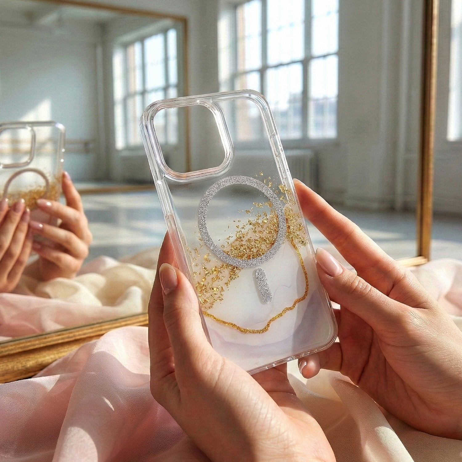 Coque Epoxy Mag pour iPhone 12/12 Pro — Transparent