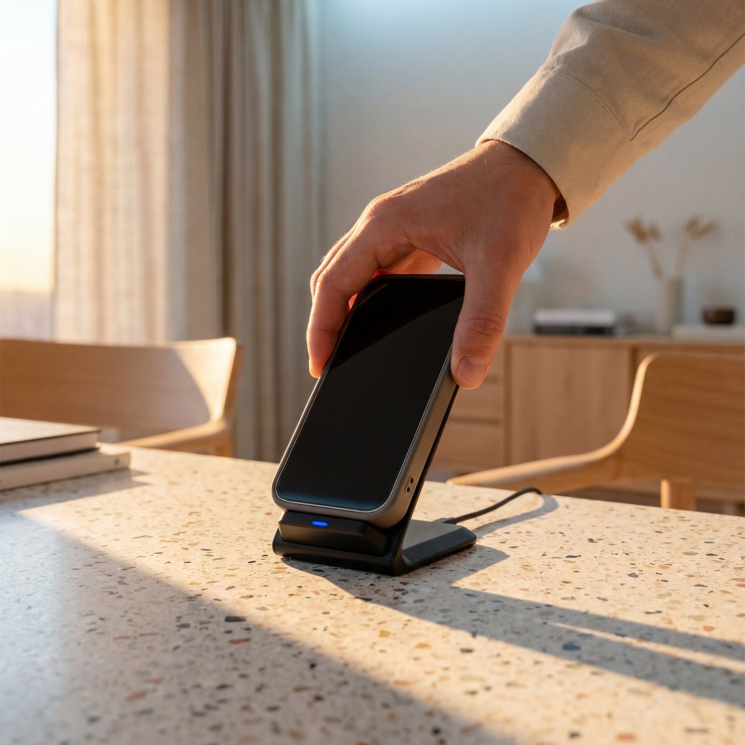 Maxlife MXWC-07 wireless charger 15W black