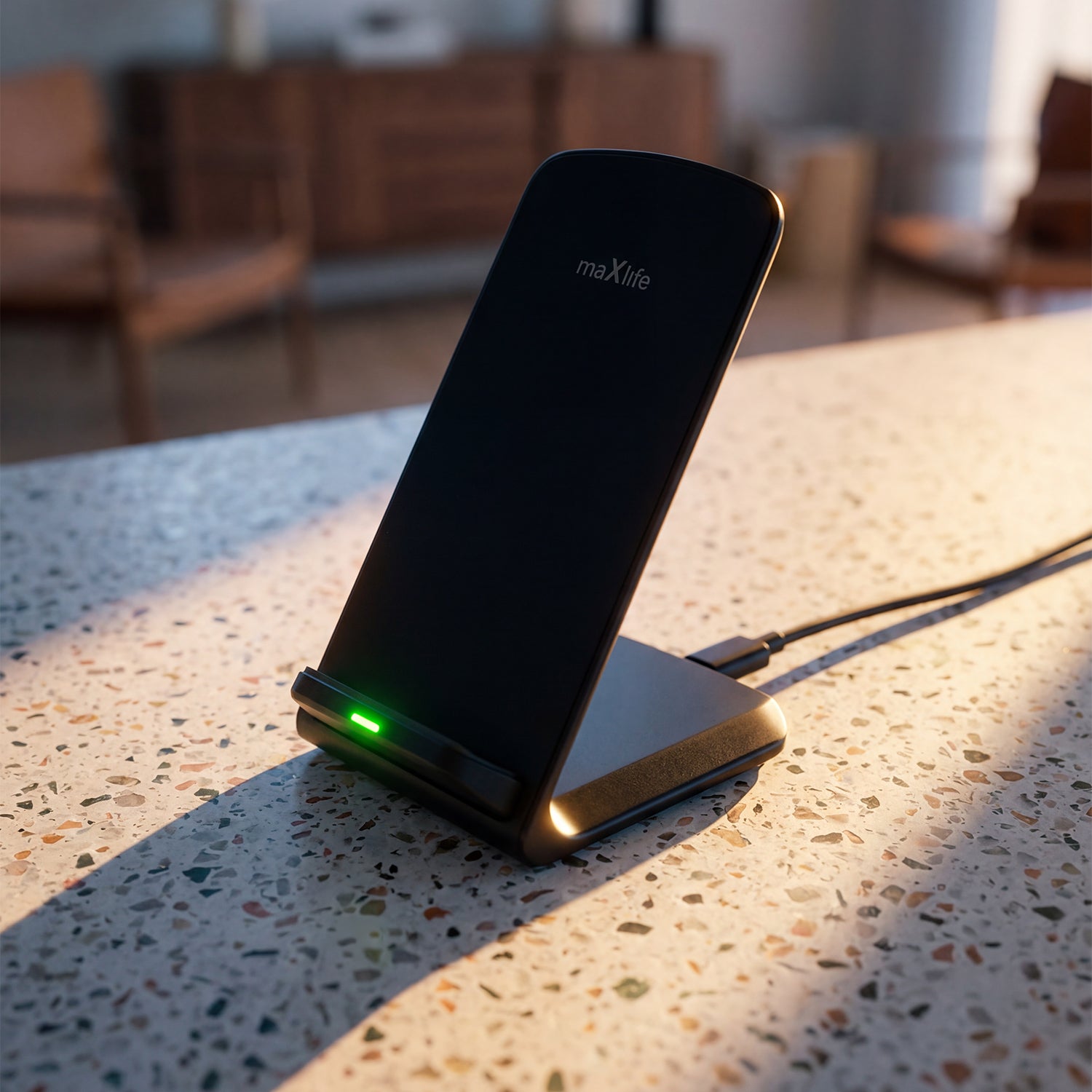 Maxlife MXWC-07 wireless charger 15W black