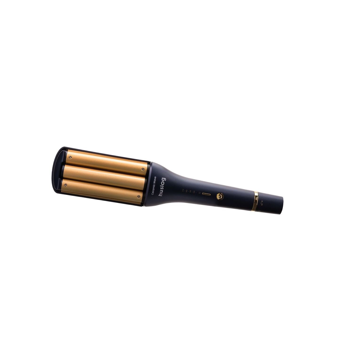 Huslog adjustable hair waver navy blue and gold