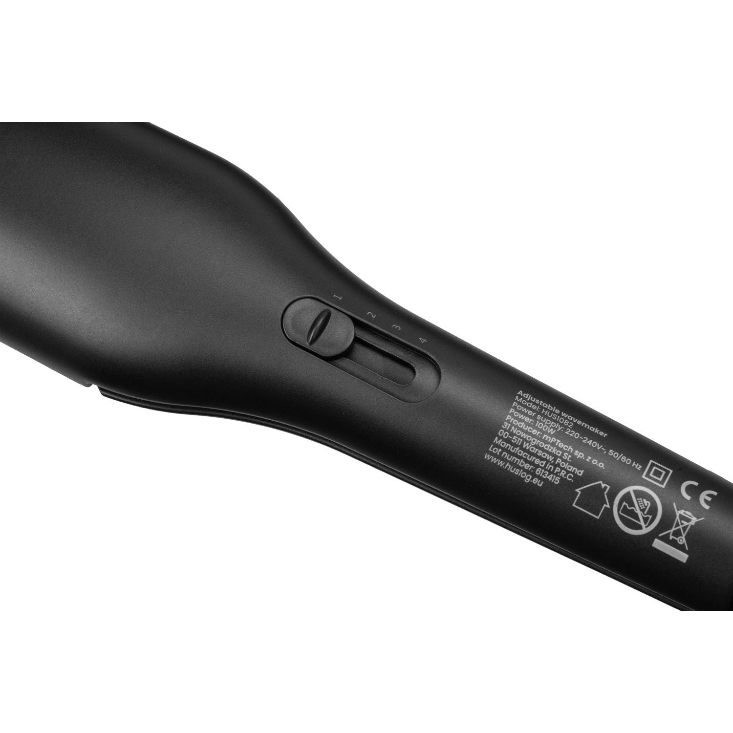 Huslog adjustable hair waver black-gold