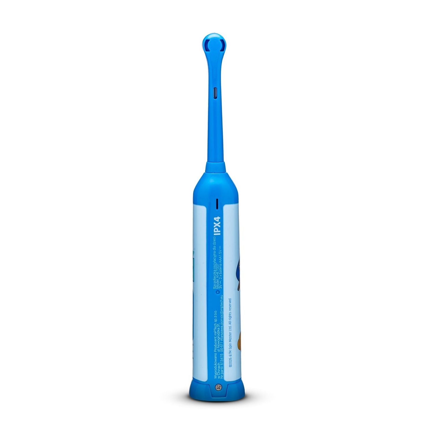 Paw Patrol oscillating children's toothbrush blue pattern 2