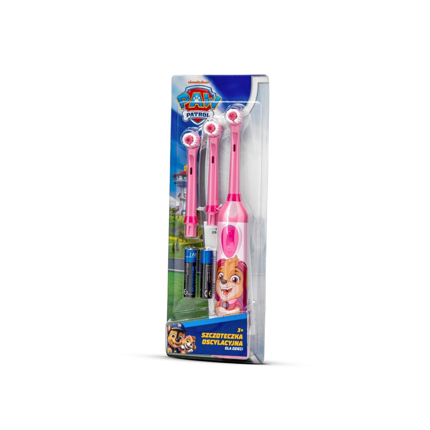Paw Patrol oscillating children's toothbrush pink pattern 2