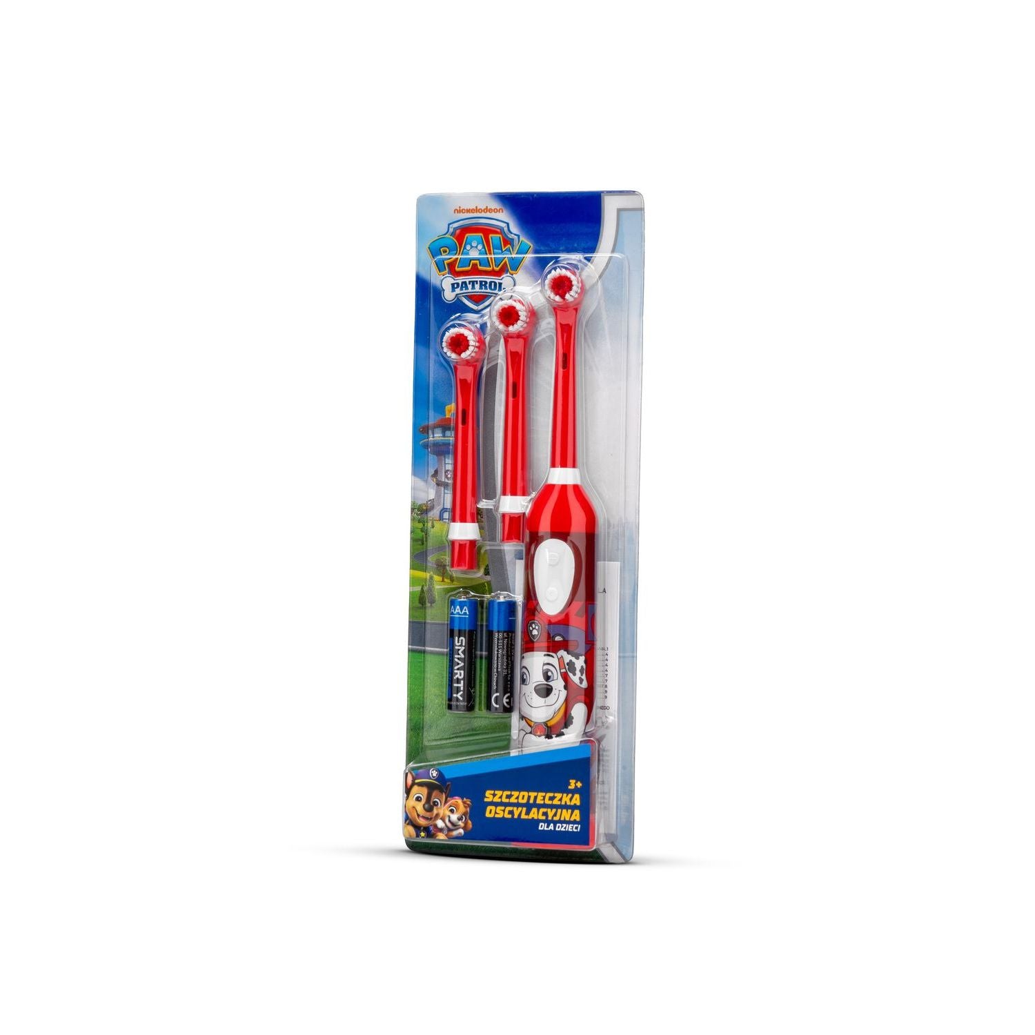 Paw Patrol oscillating children's toothbrush red pattern 2