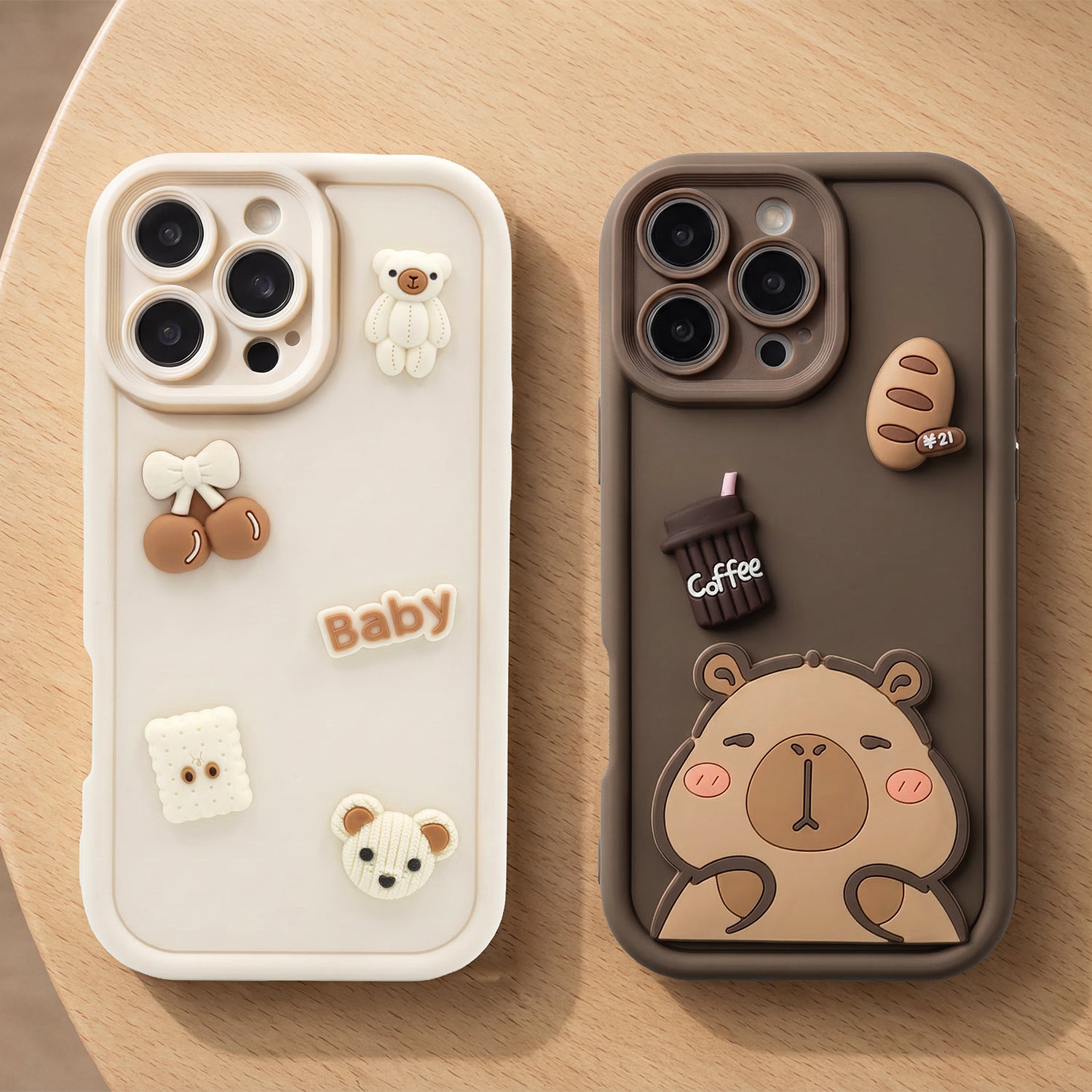 Ultra Trendy 3D case for iPhone 15 Pro 6,1" bear