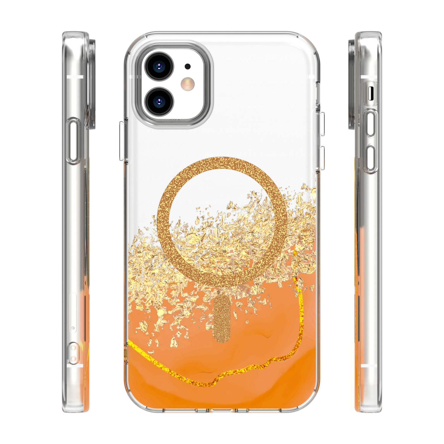 Coque Epoxy Mag TFO pour iPhone 11 orange