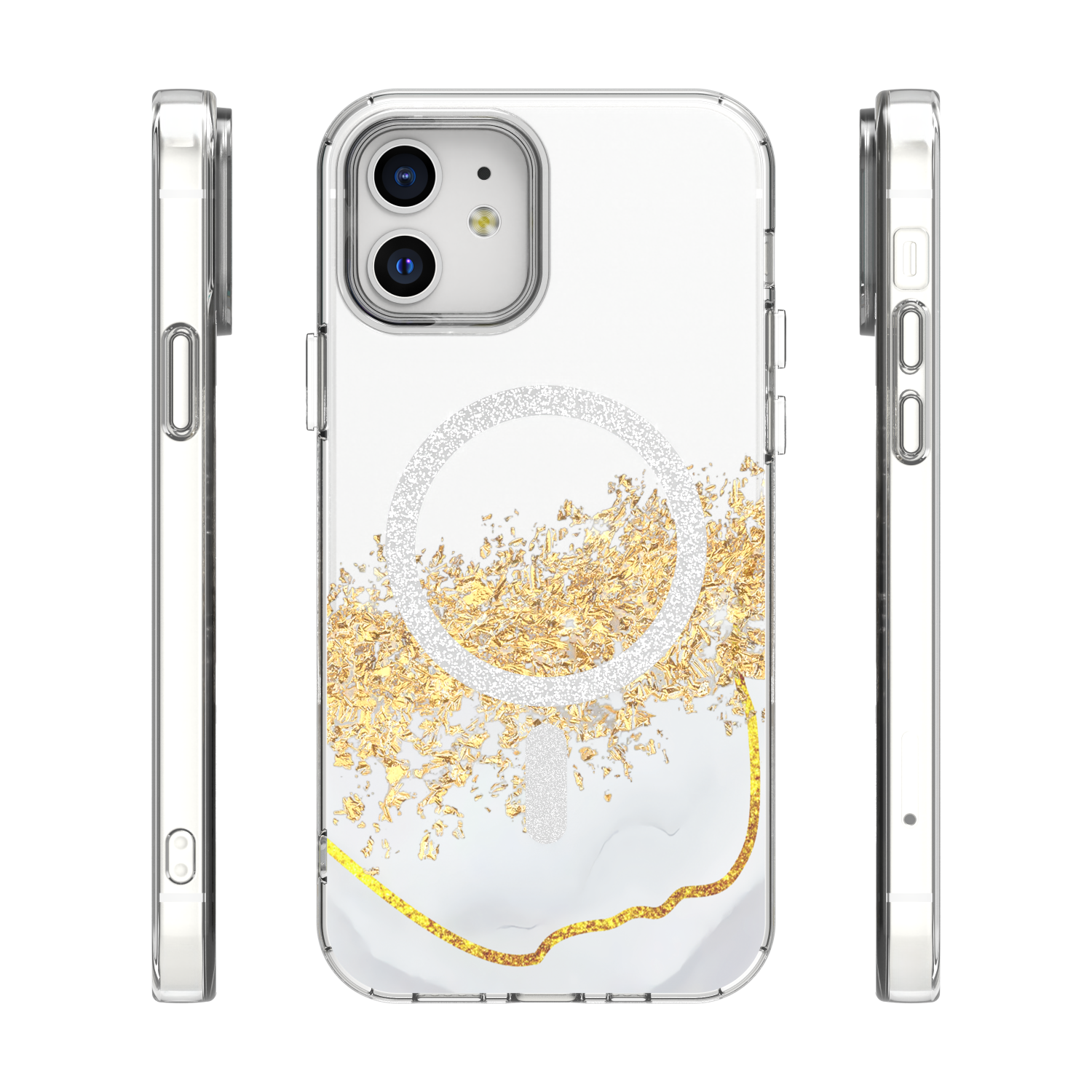Coque Epoxy Mag pour iPhone 12/12 Pro — Transparent