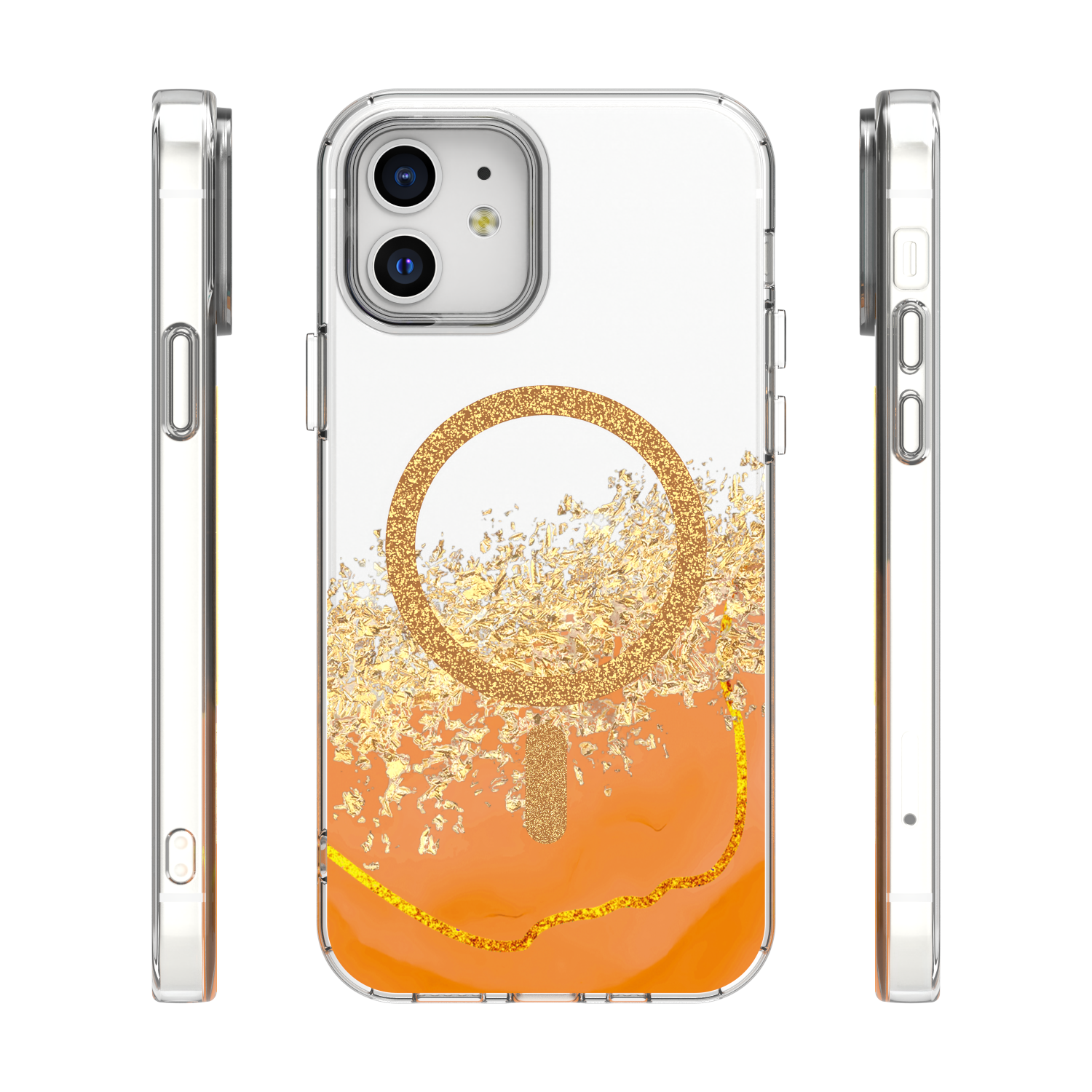 Coque Epoxy Mag pour iPhone 12/12 Pro — Orange