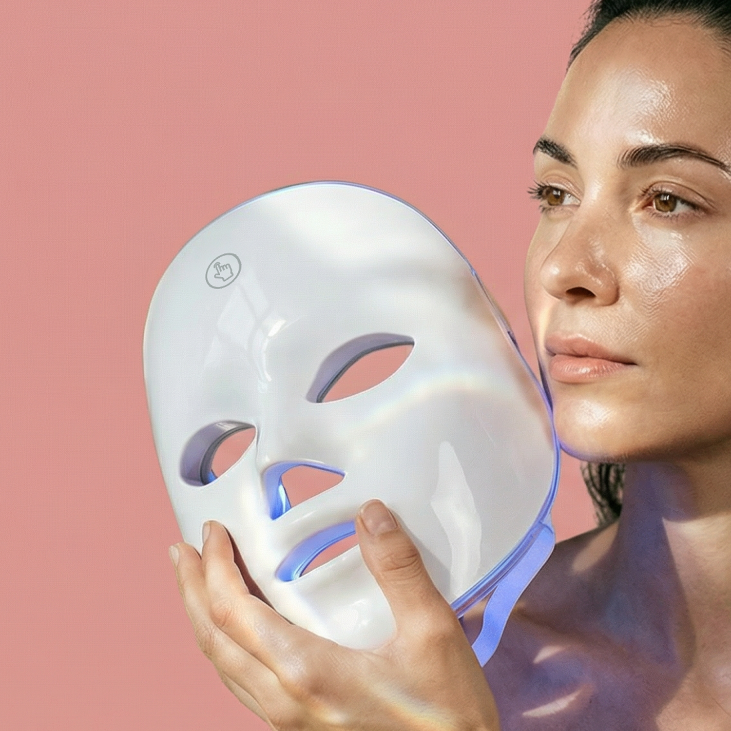 Marielle LED Light Therapy Mask MML white